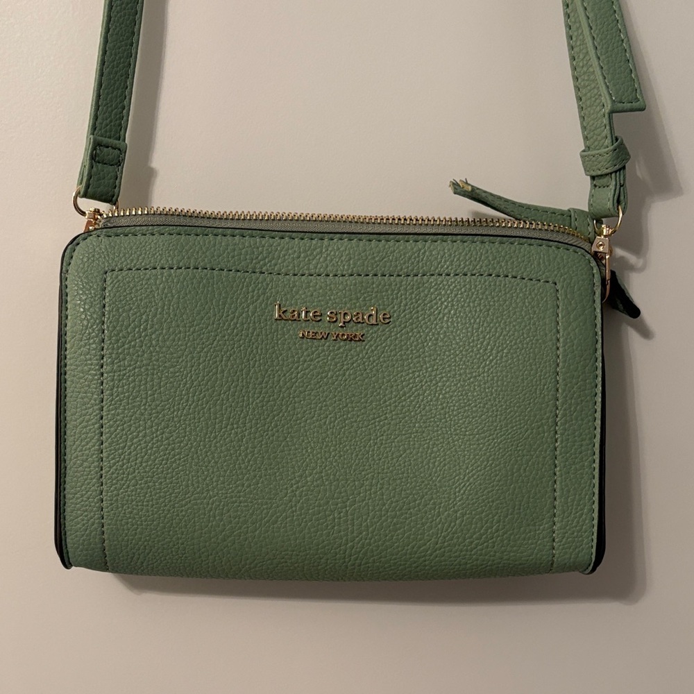 Kate Spade Sage Green Crossbody Bag